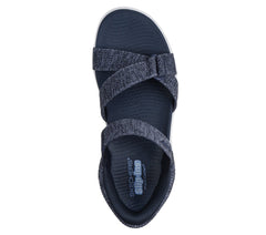 Slip-ins: GO WALK Massage Fit Sandal - Heather | Skechers