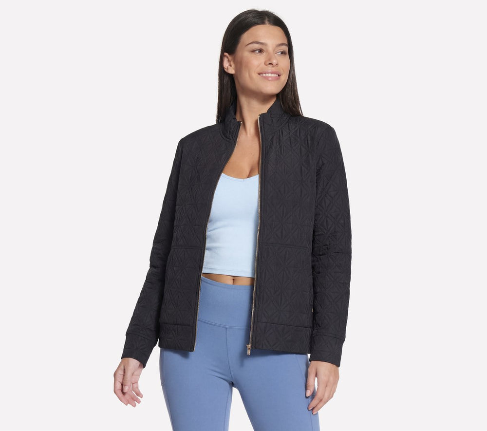 GO WALK Everywhere Cozy Fit Diamond Jacket | Skechers