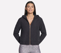 GO WALK Cozy Fit Diamond Jacket | Skechers