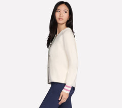 GO WALK Reflection Sweater Bomber | Skechers