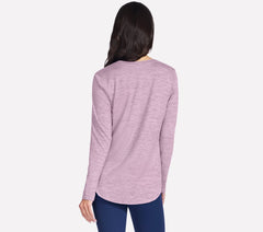 GO DRI Swift Long Sleeve Tunic Crew | Skechers
