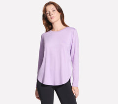 GO DRI Swift Stripe Long Sleeve | Skechers