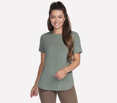 GO WALK Luxe Rib Tunic Tee | Skechers