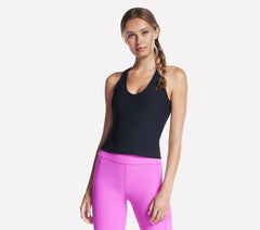 GO FLEX RIB V-Neck Tank | Skechers