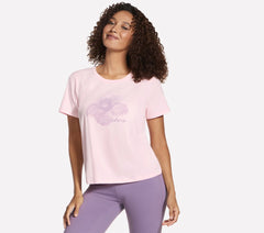 Hibiscus Short Sleeve Tee | Skechers