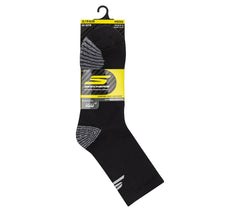 3 Pack Men's Performance Running High Quarter Socks | Skechers