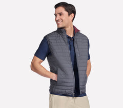 GO SHIELD Cozy Fit Altitude Reversible Vest | Skechers