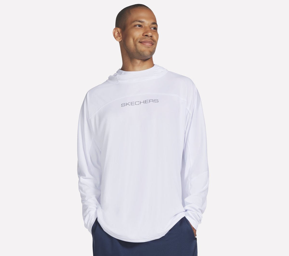 Hoops Long Sleeve Hoodie | Skechers