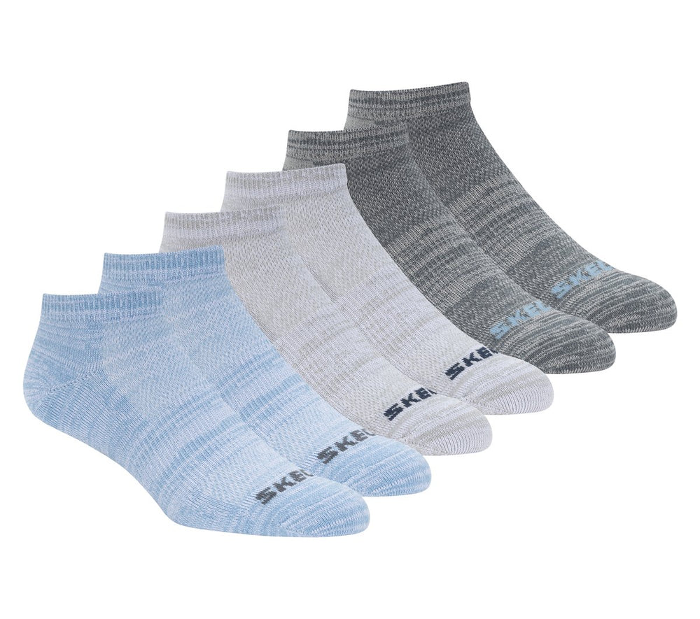 6 Pack Low Cut Non Terry Socks | Skechers