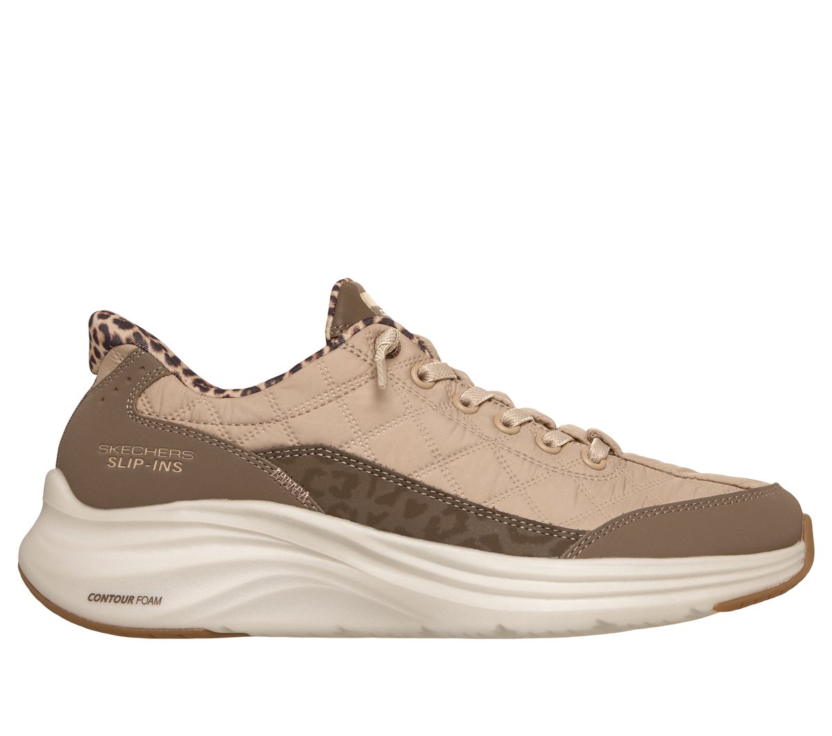 Slip-ins: Contour Foam - Cozy Fit Leopard Dream | Skechers