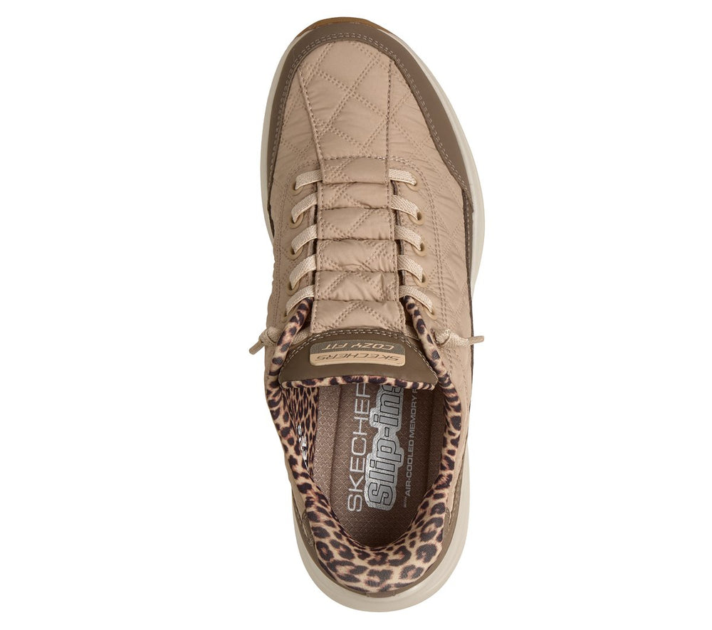 Slip-ins: Contour Foam - Cozy Fit Leopard Dream | Skechers