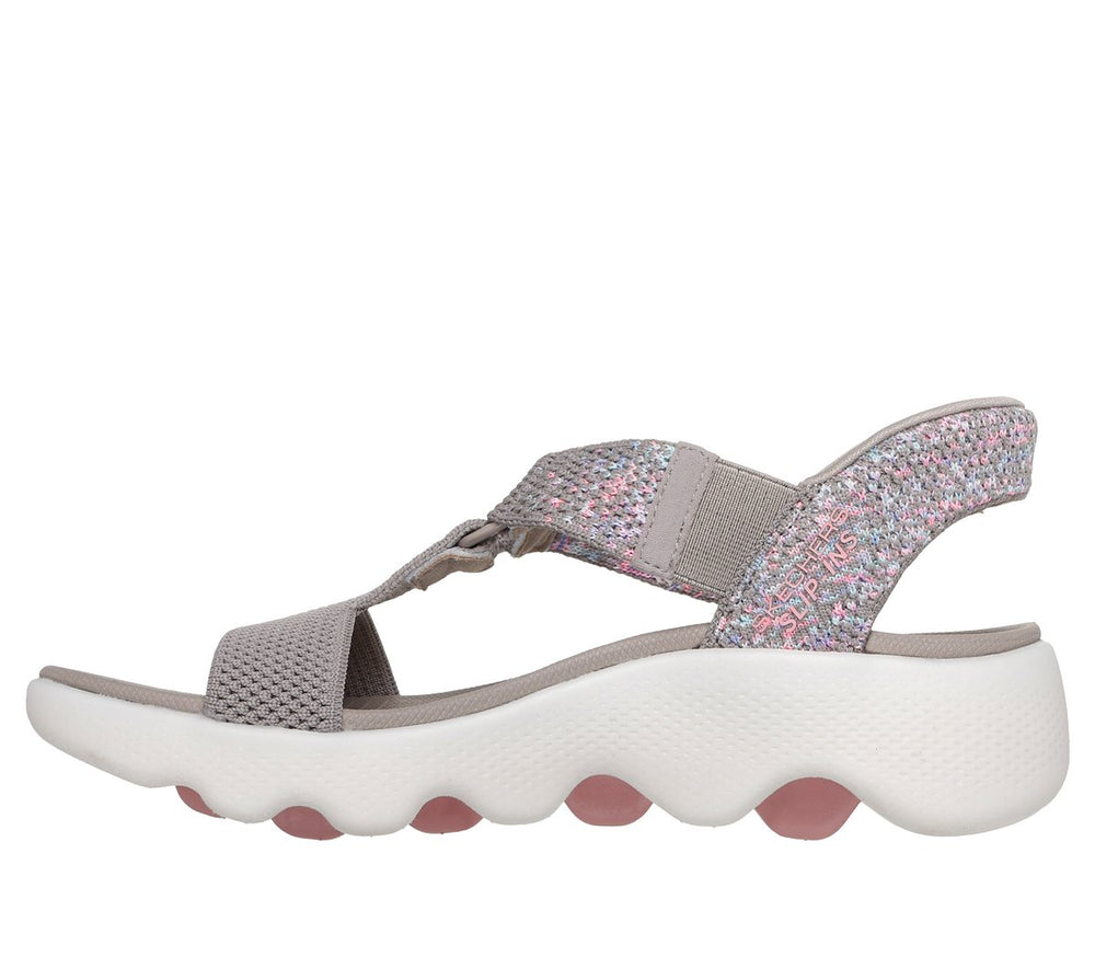 Slip-ins: GO WALK Massage Fit Sandal - Confetti Sky | Skechers