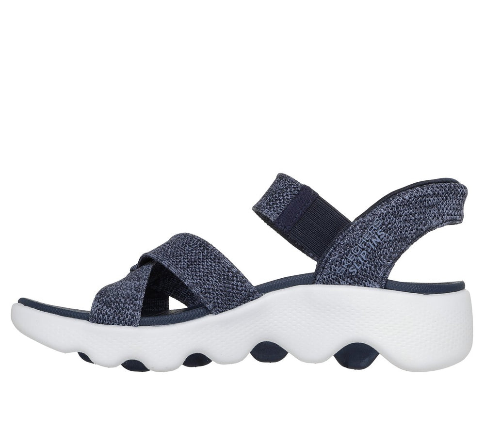 Slip-ins: GO WALK Massage Fit Sandal - Heather | Skechers