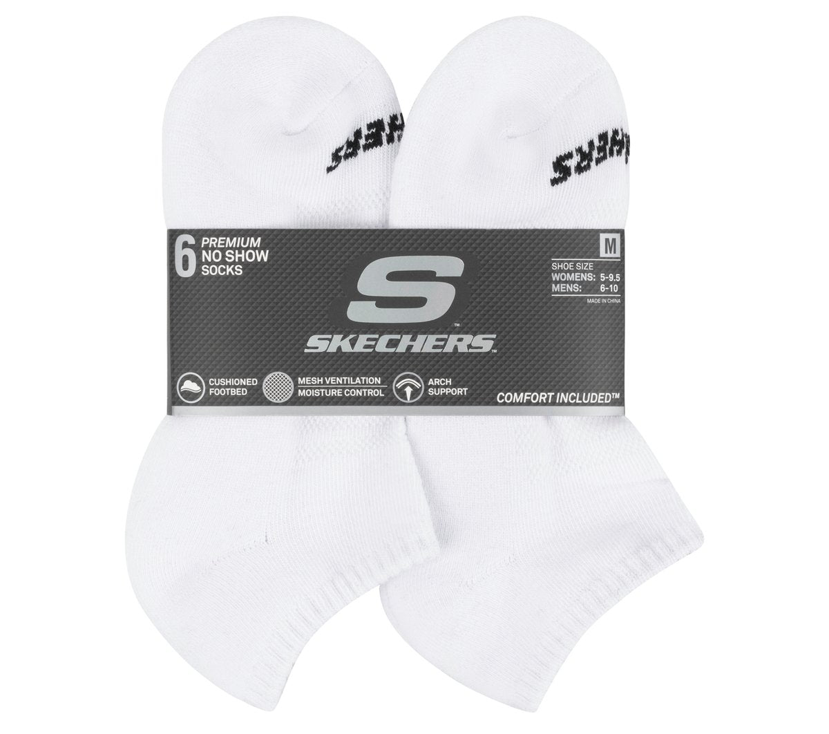 6 Pack Core Low Cut Medium Socks | Skechers