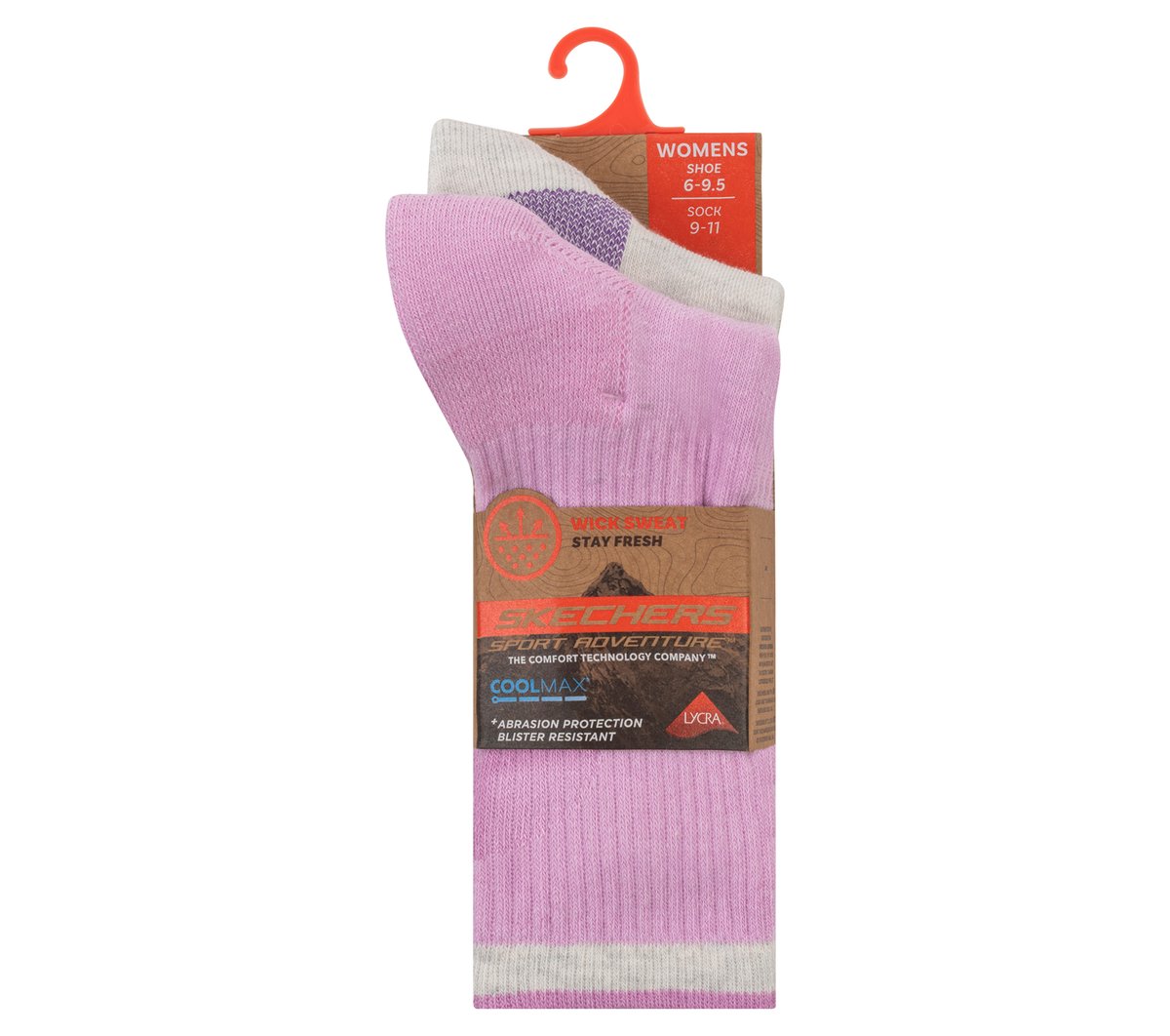 2 Pack Women's Crew Trail Socks | Skechers