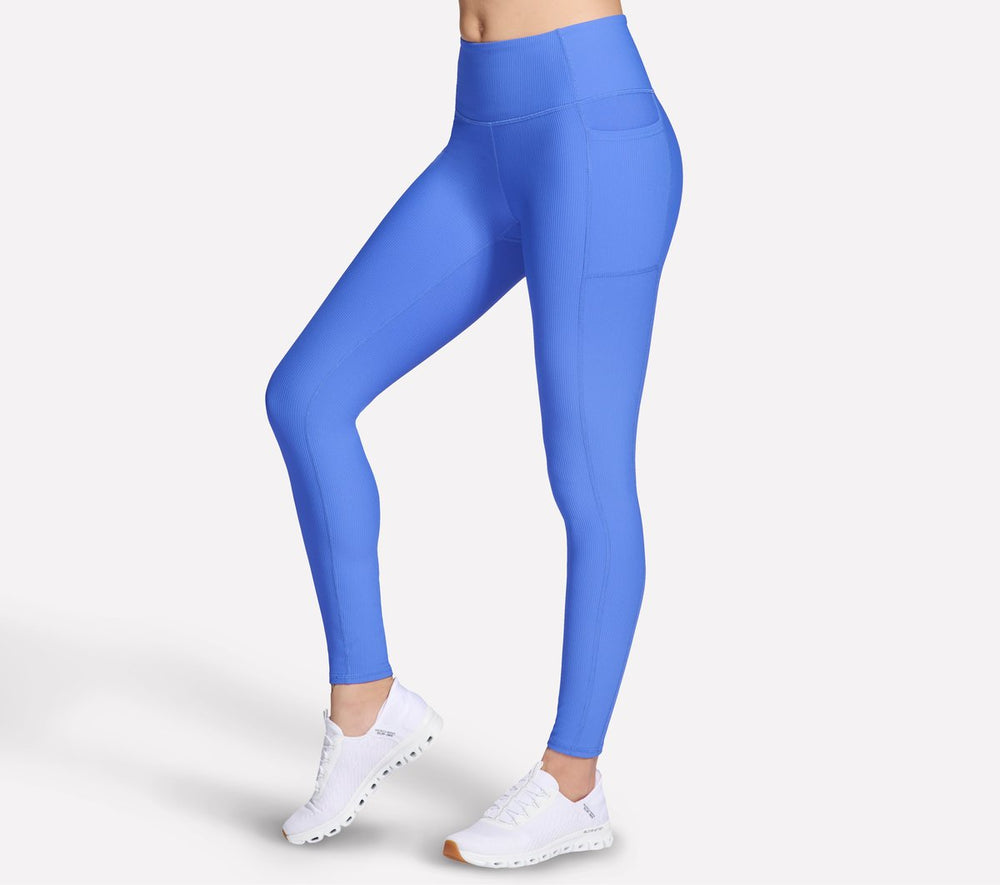 GO FLEX RIB Full Length High-Waisted Legging | Skechers