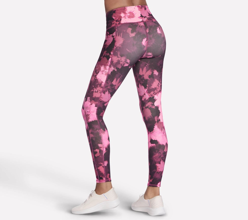 GO FLEX RIB Inbloom Full Length High-Waisted Legging | Skechers