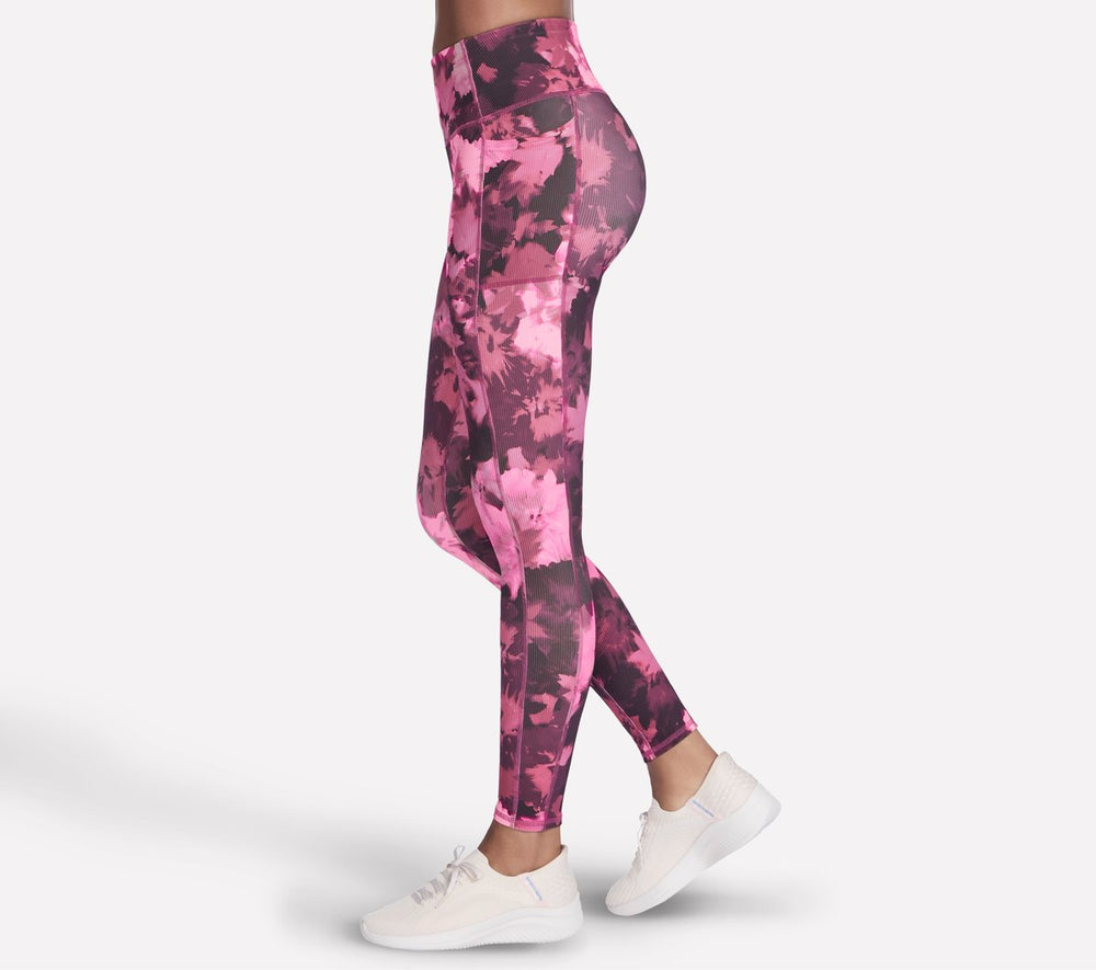GO FLEX RIB Inbloom Full Length High-Waisted Legging | Skechers