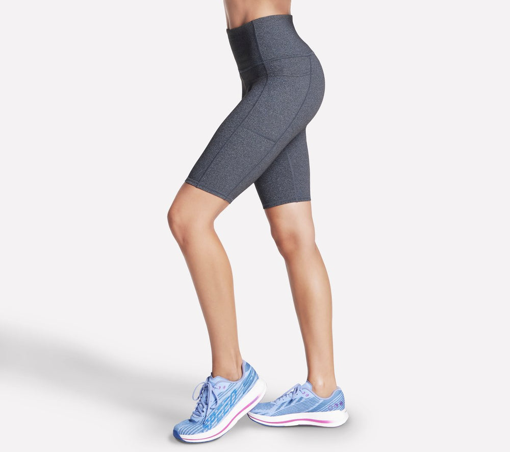 GO WALK High Waisted 10 Inch Bike Short | Skechers
