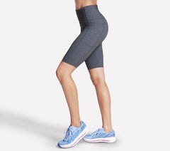 GO WALK High Waisted 10 Inch Bike Short | Skechers