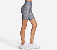 GO FLEX Printed High Waisted 8 Inch Bike Short | Skechers