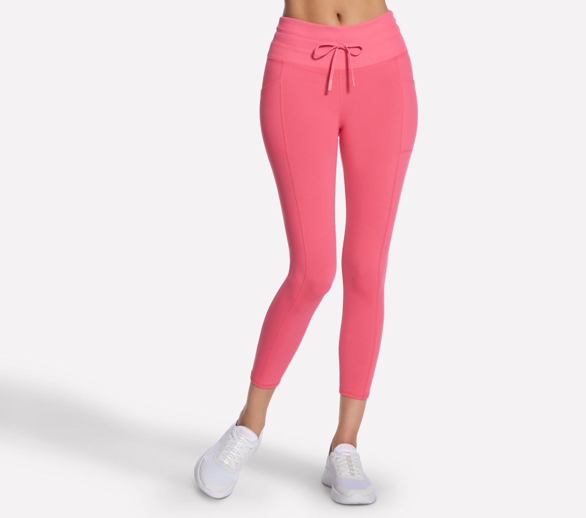 GO WALK Rib Mix High Waisted 7/8 Legging | Skechers