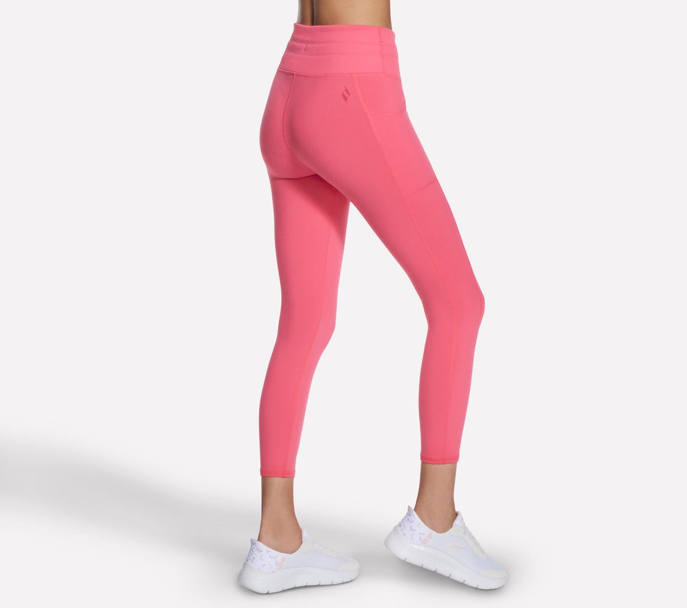 GO WALK Rib Mix High Waisted 7/8 Legging | Skechers