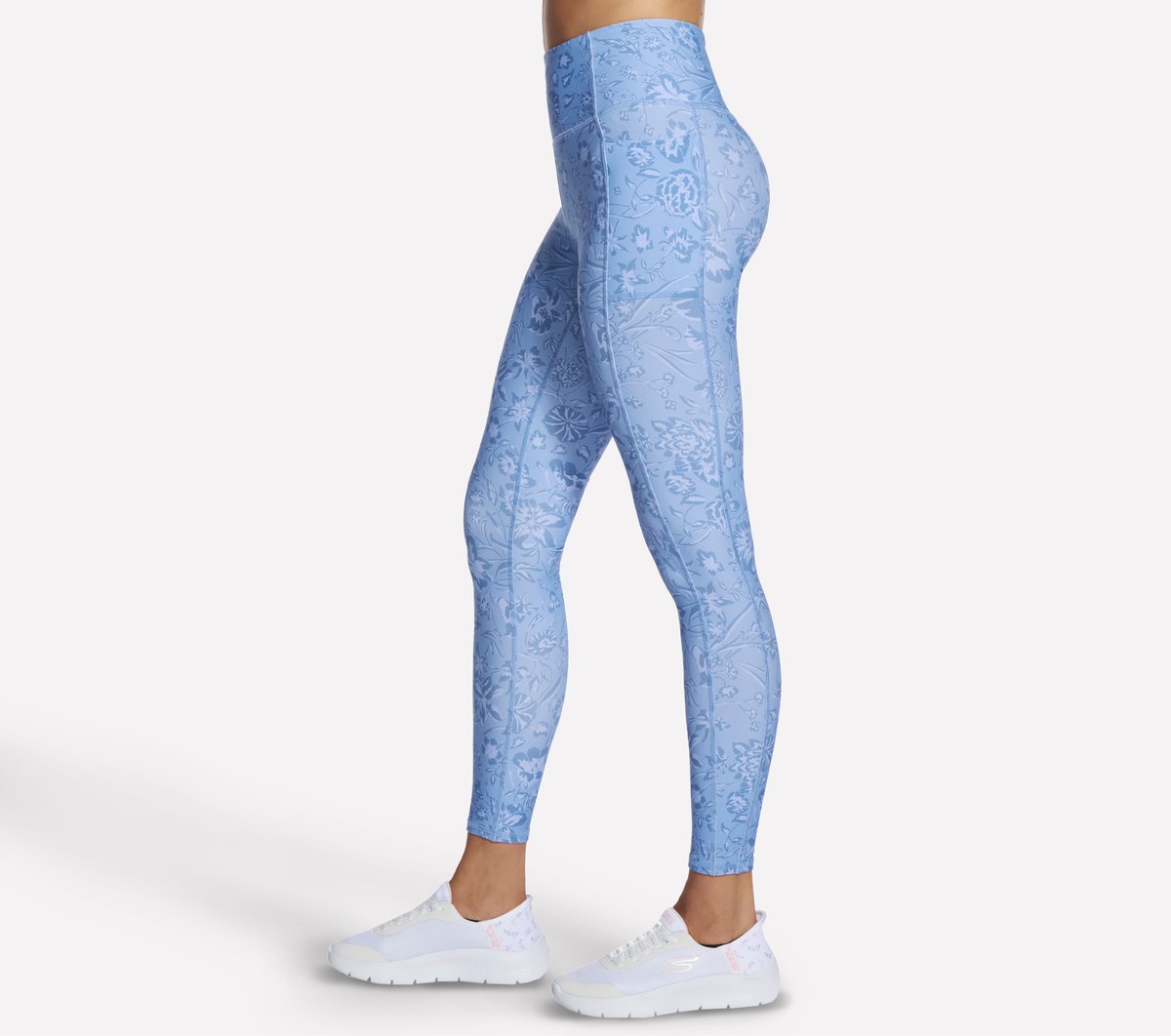 GO WALK Printed Full Length High-Waisted Legging | Skechers