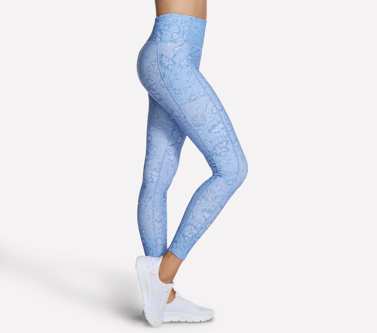 GO WALK Printed Full Length High-Waisted Legging | Skechers