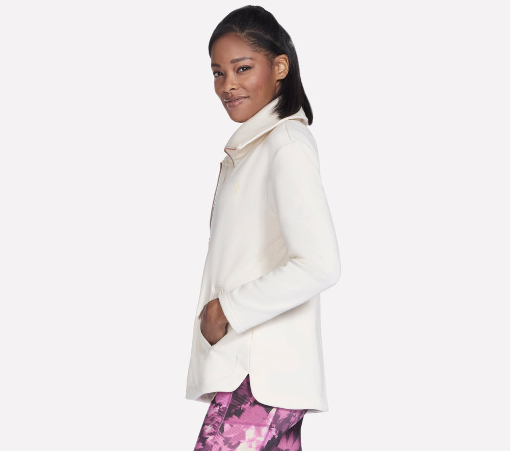 GO SNUGGLE Tunic Full Zip Jacket | Skechers