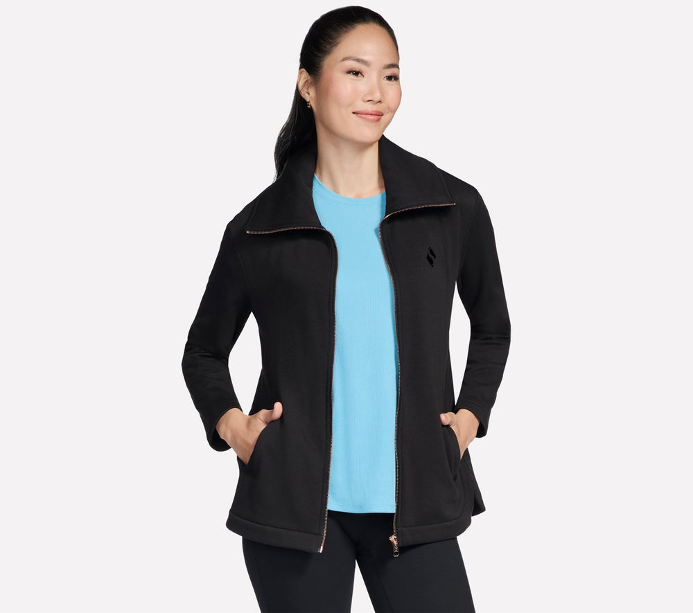 GO SNUGGLE Tunic Full Zip Jacket | Skechers