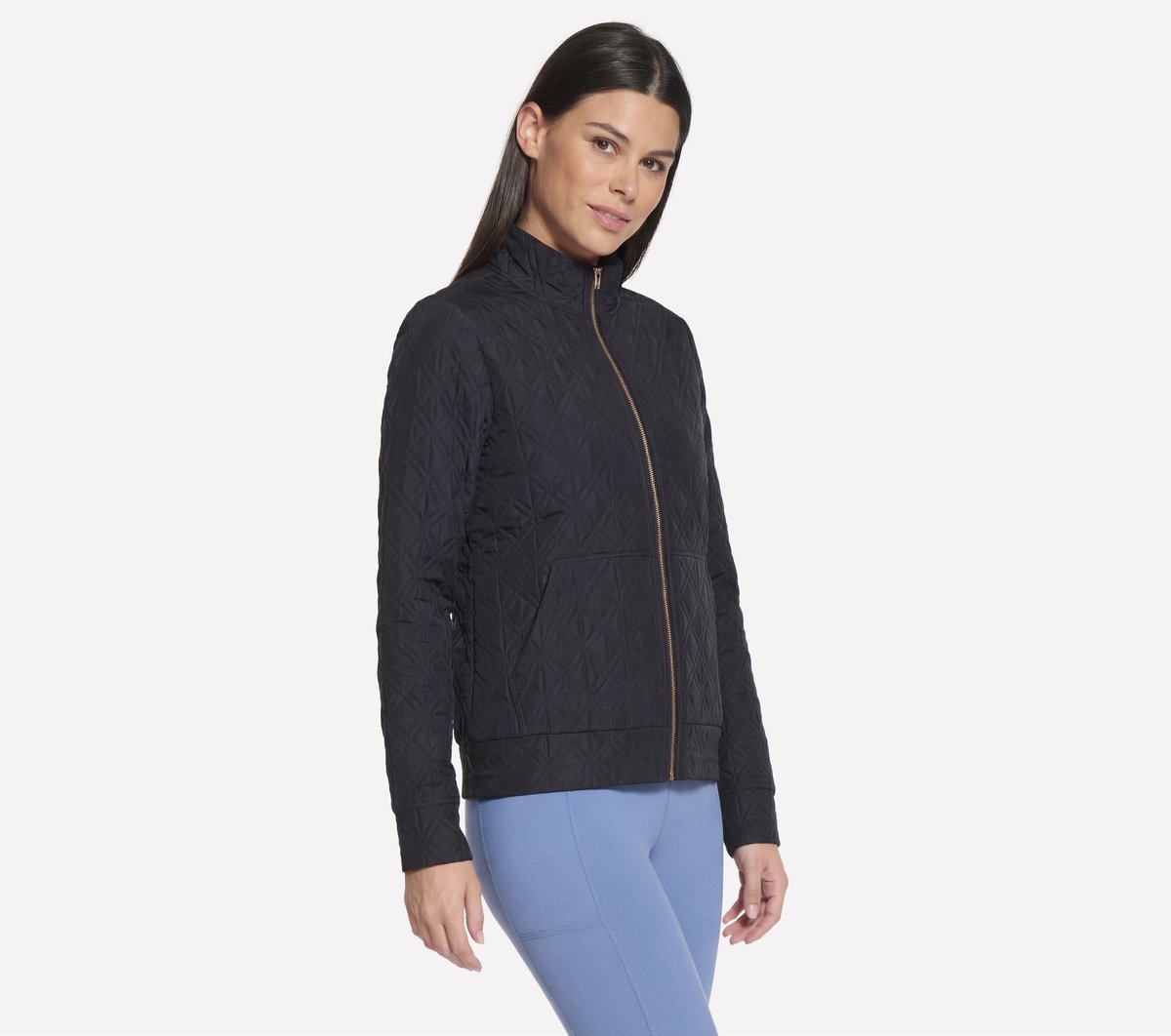 GO WALK Everywhere Cozy Fit Diamond Jacket | Skechers