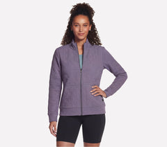 GO WALK Everywhere Cozy Fit Diamond Jacket | Skechers