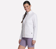 GO WALK Everywhere Cozy Fit Diamond Jacket | Skechers