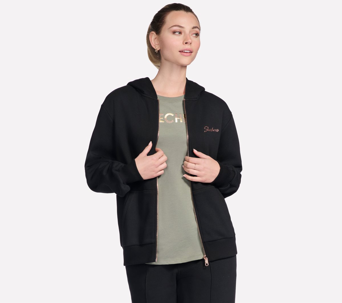 SKECH SWEATS Signature Full Zip Hoodie | Skechers