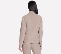 GO Luxe Rib Everyday Full Zip Jacket | Skechers