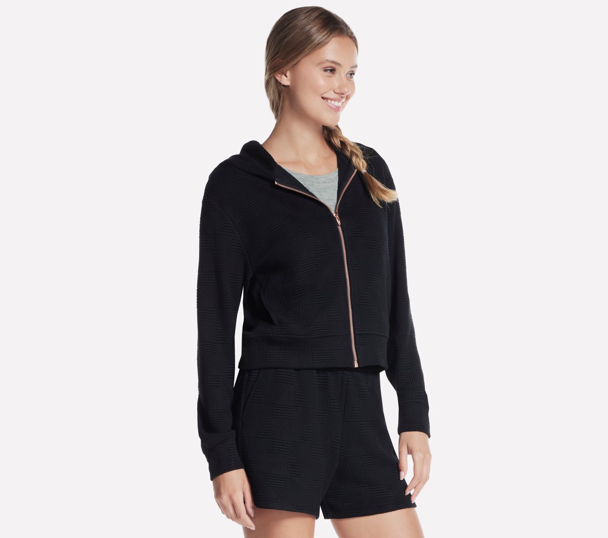 GO WALK Everywhere Diamond Full Zip Jacket | Skechers