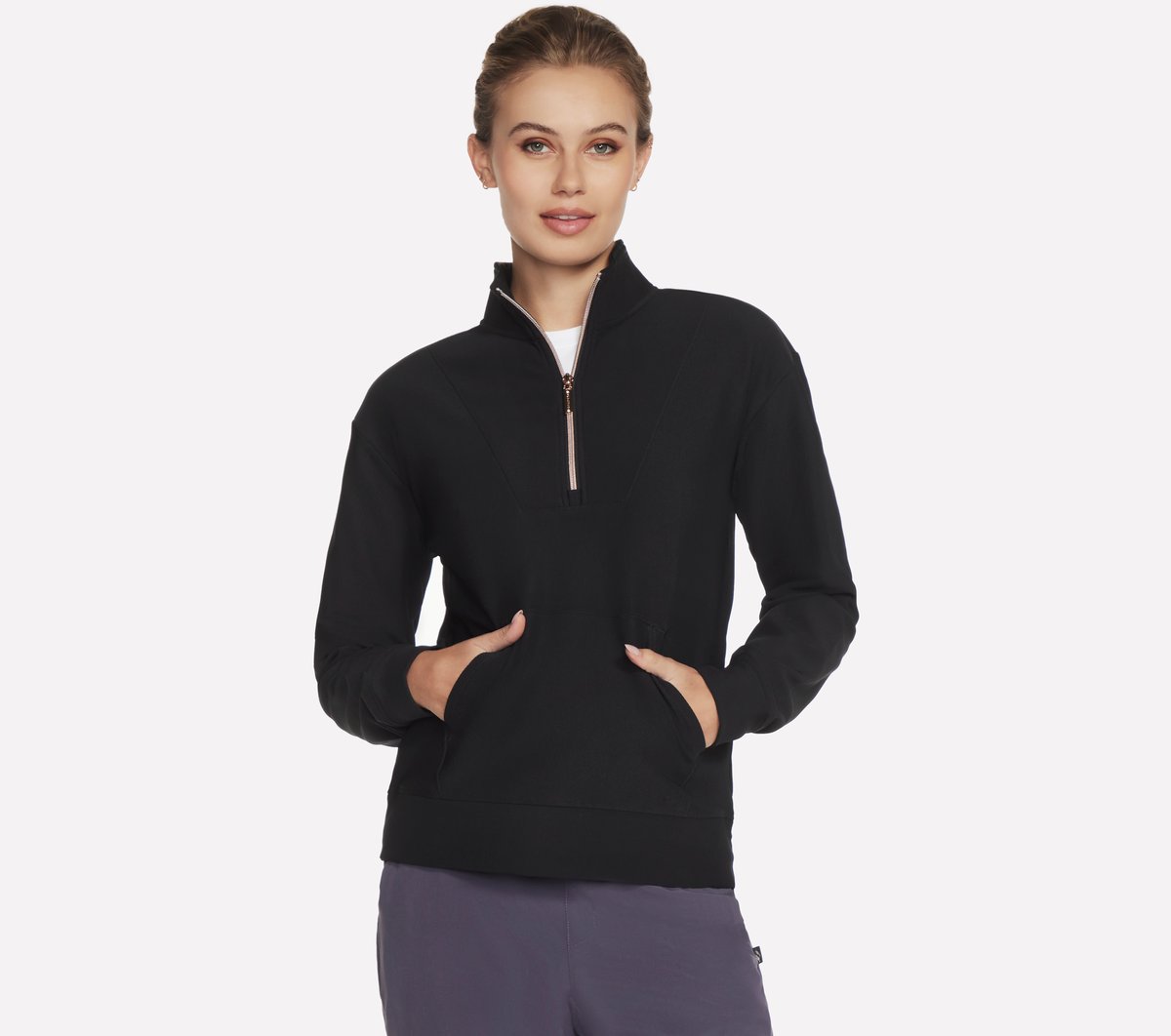 GO LUXE Rib 1/4 Zip | Skechers