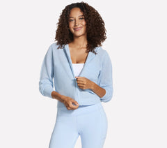 Shine Hooded Full Zip Jacket | Skechers