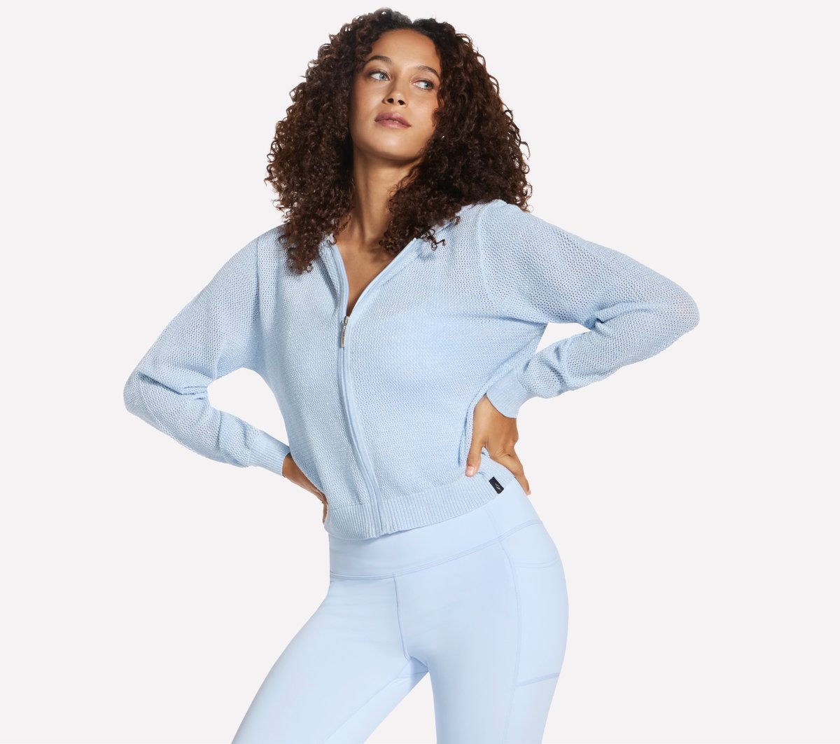 Shine Hooded Full Zip Jacket | Skechers