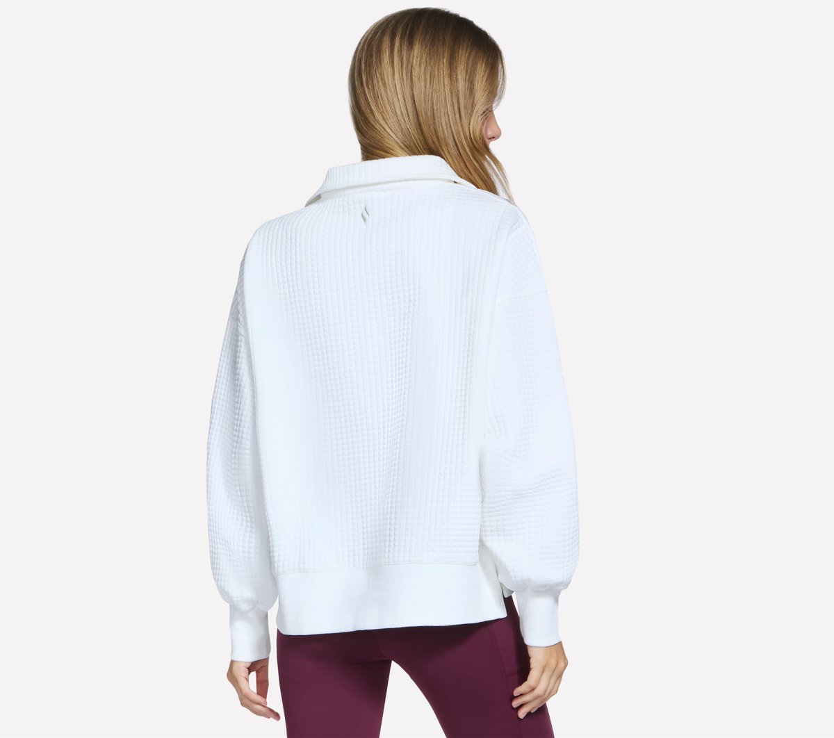 Downtown Cozy Fit Collared Long Sleeve | Skechers