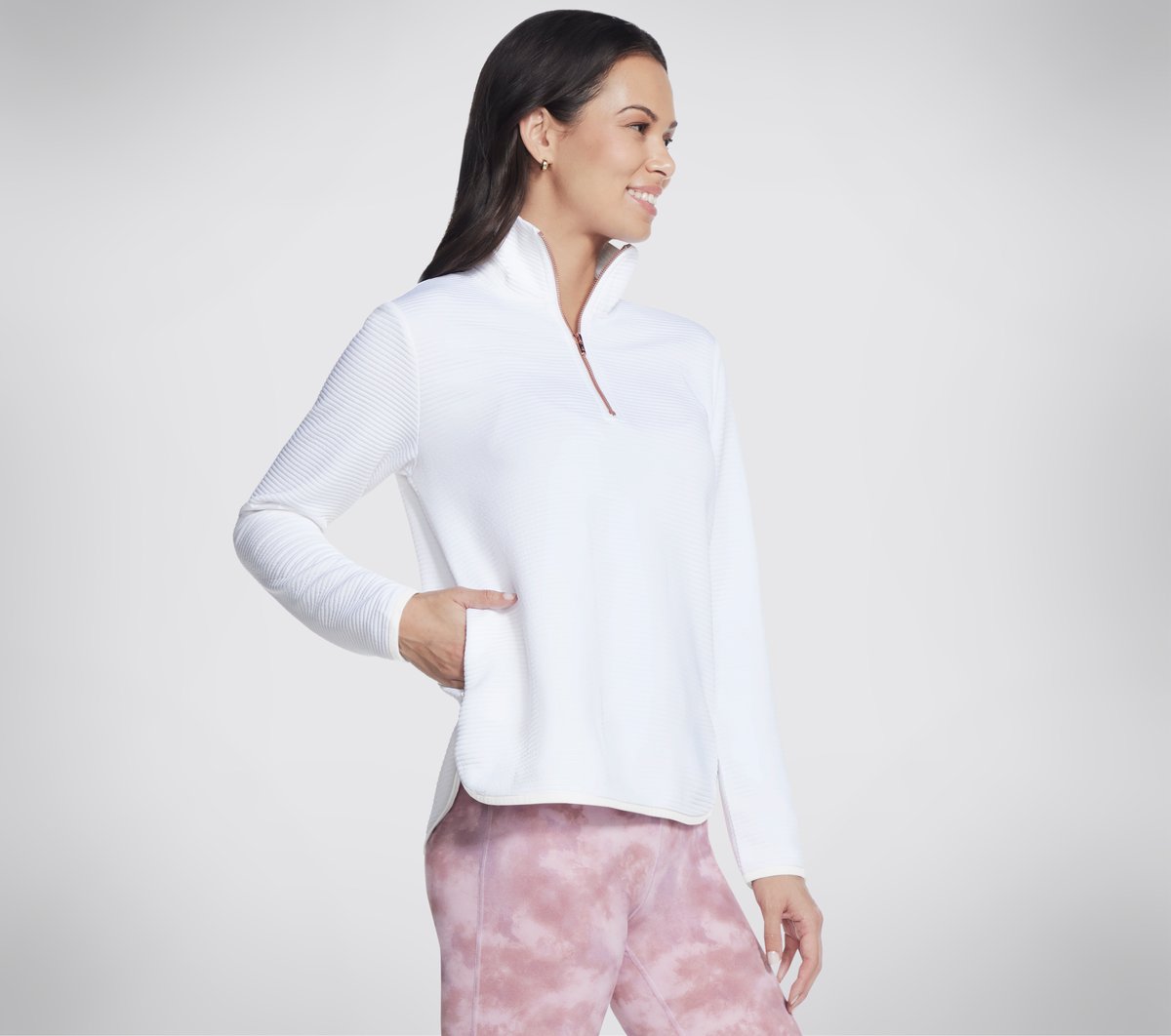 Soft Knit Ottoman 1/4 Zip | Skechers