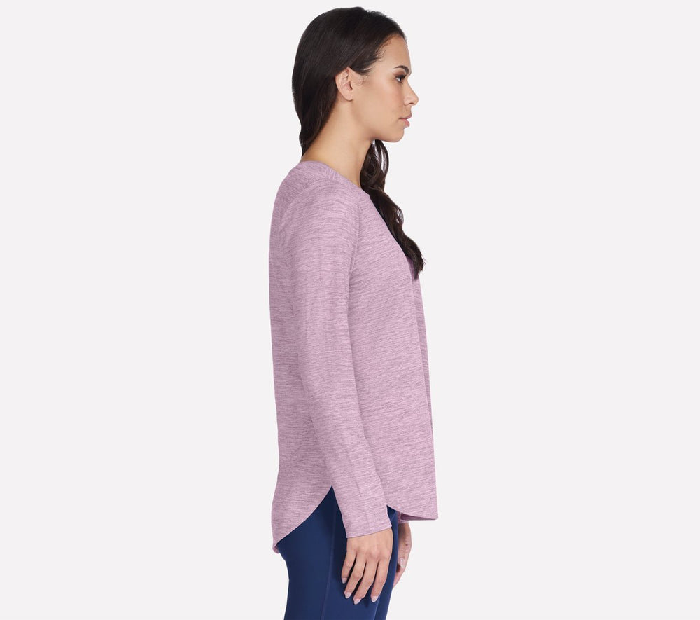 GO DRI Swift Long Sleeve Tunic Crew | Skechers