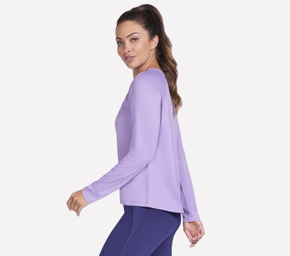GO DRI Stride Long Sleeve Crew | Skechers