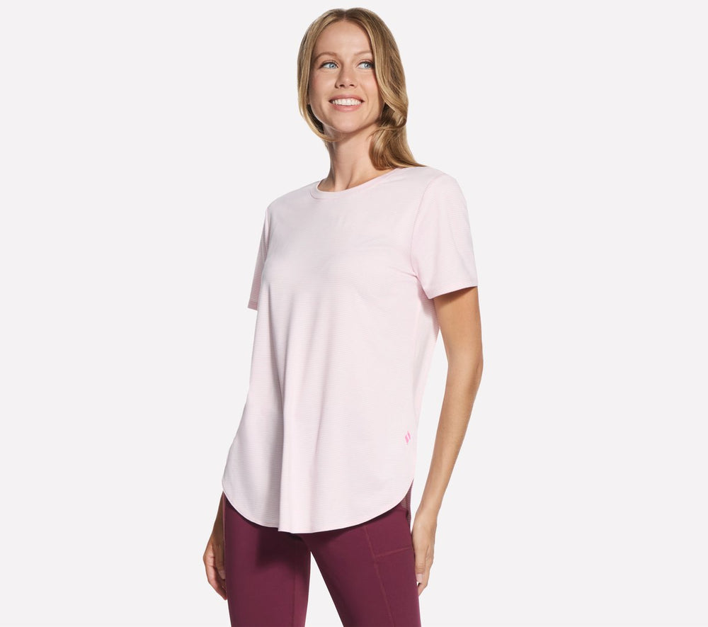 GO DRI Swift Stripe Tunic Tee | Skechers