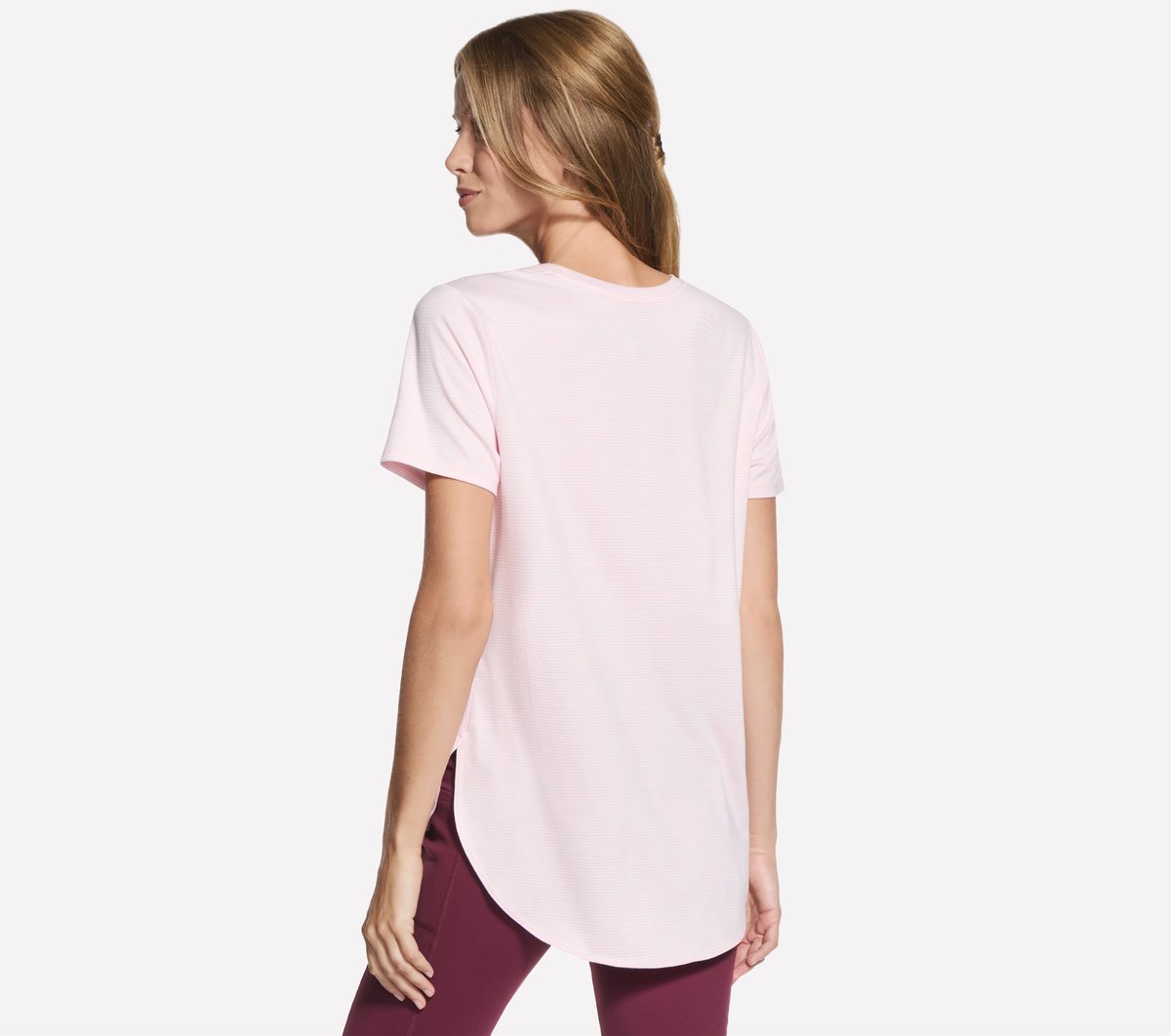 GO DRI Swift Stripe Tunic Tee | Skechers