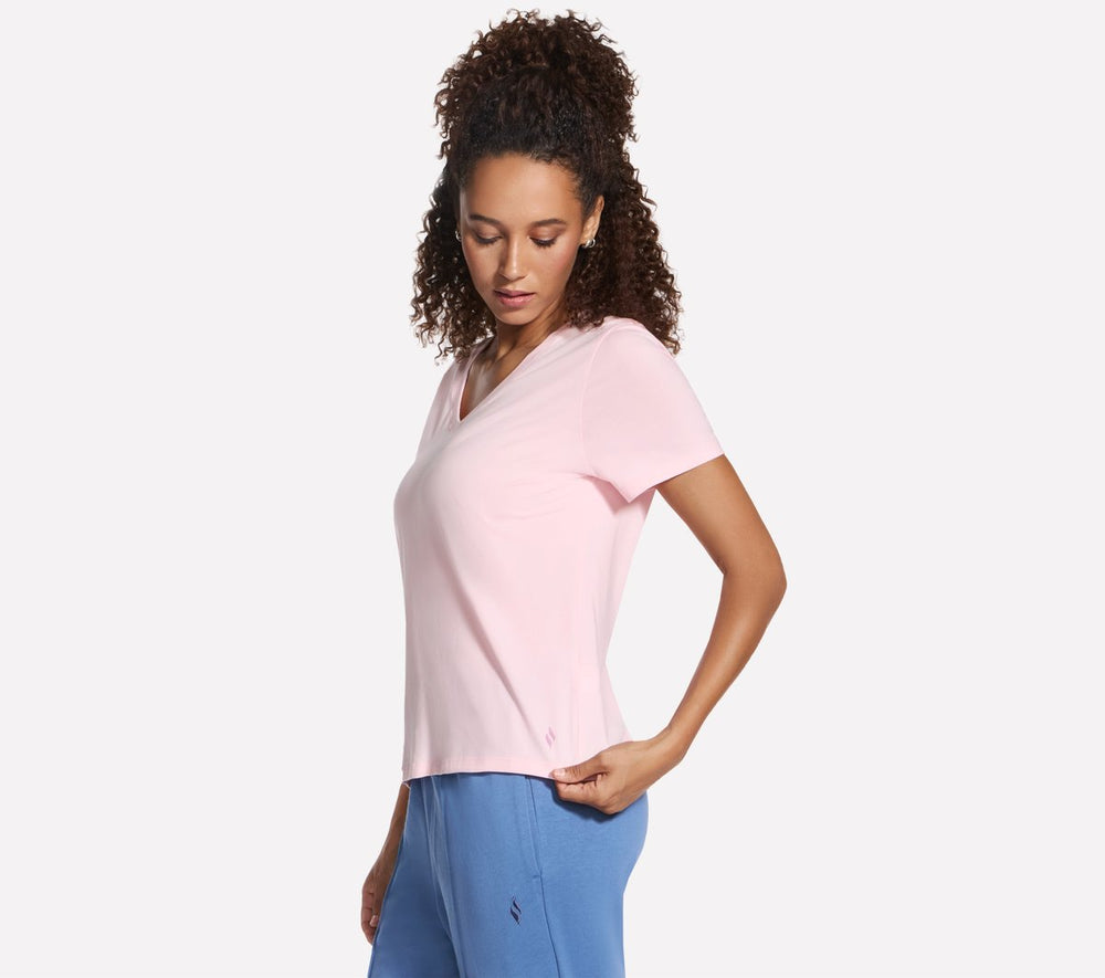 Pima V-Neck Tee | Skechers