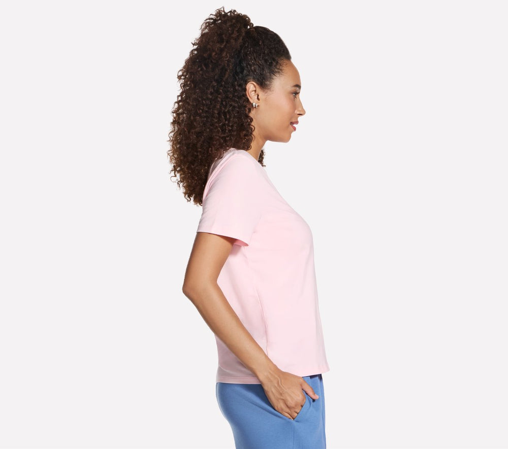 Pima V-Neck Tee | Skechers