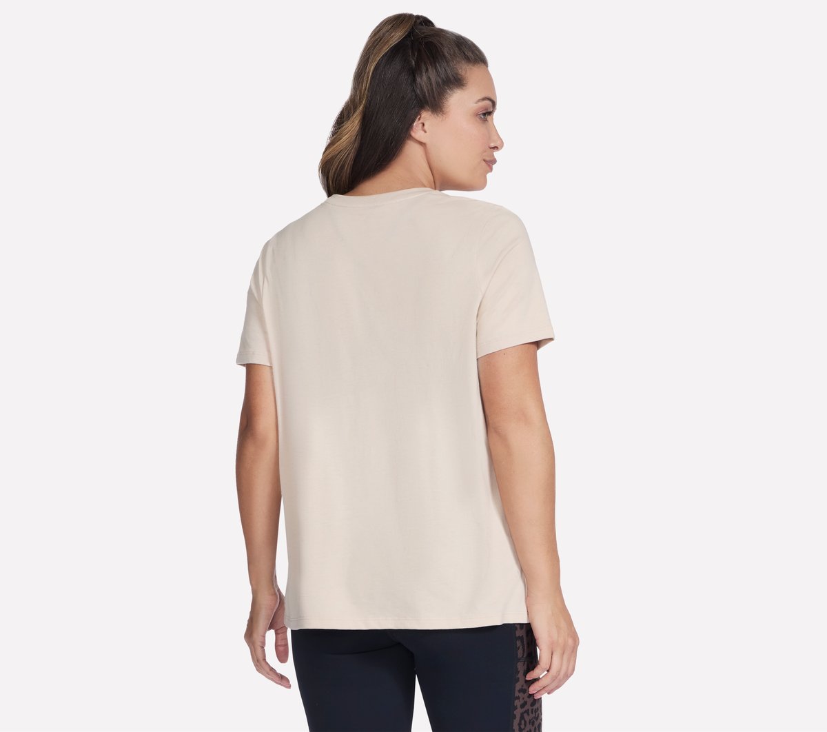 Diamond Cheetah Short Sleeve Tee | Skechers