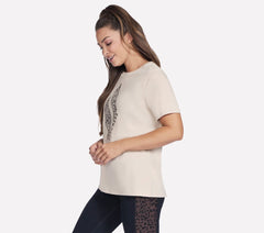 Diamond Cheetah Short Sleeve Tee | Skechers